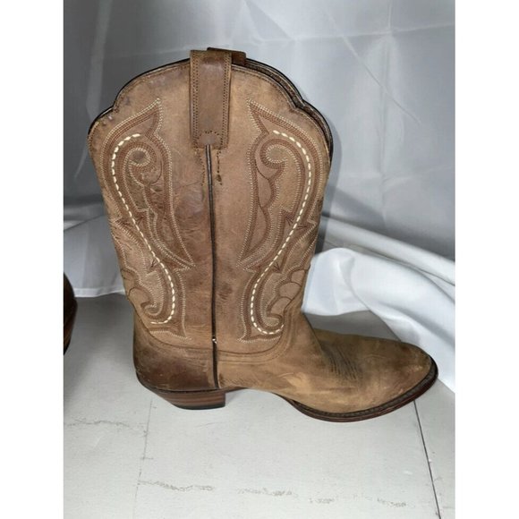ARIAT Western Leather Cowboy Boots Brown Mens Size 9B